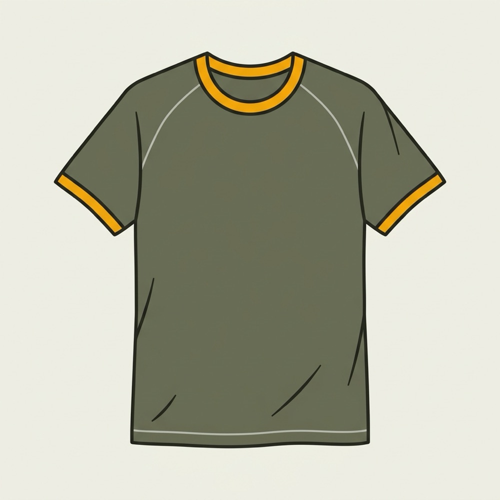 Blank olive-green training mesh jersey, print-ready
